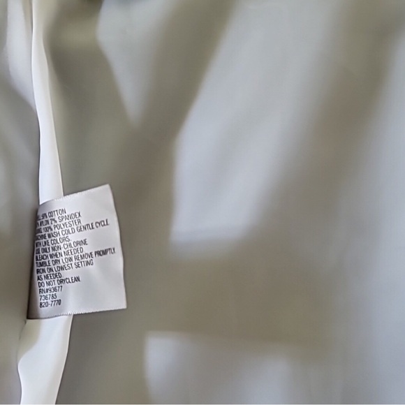 WORTHINGTON BLACK & OFF WHITE PLUS SIZE 16 COLORING BLOCKING SKIRT EXPOSED ZIP - Picture 11 of 15